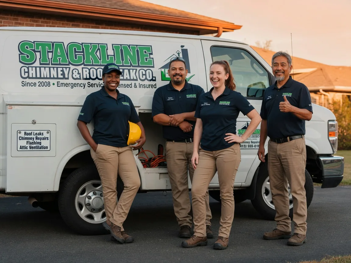 Chimney flashing repair company in Clarksburg, MD